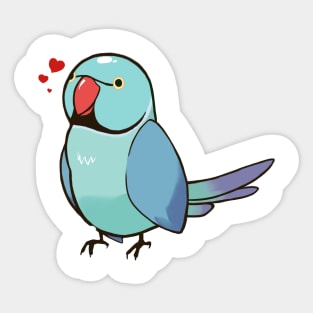 Ringneck Parakeet 2 Sticker